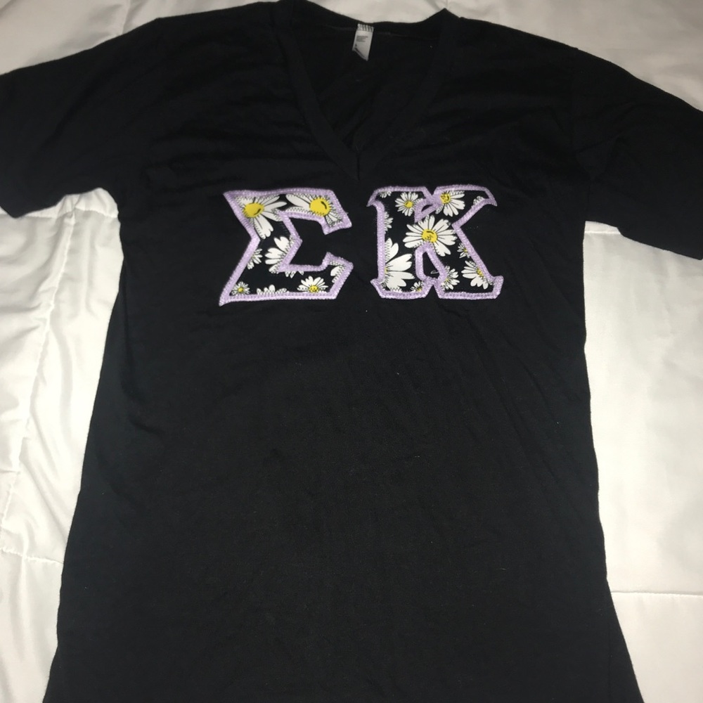 Sigma Kappa letter tee